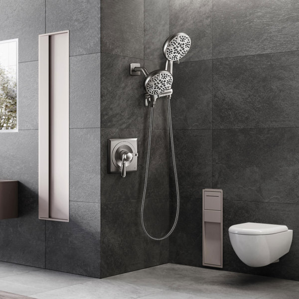 HGN Diverter Complete Shower System with Rough in-Valve | Wayfair